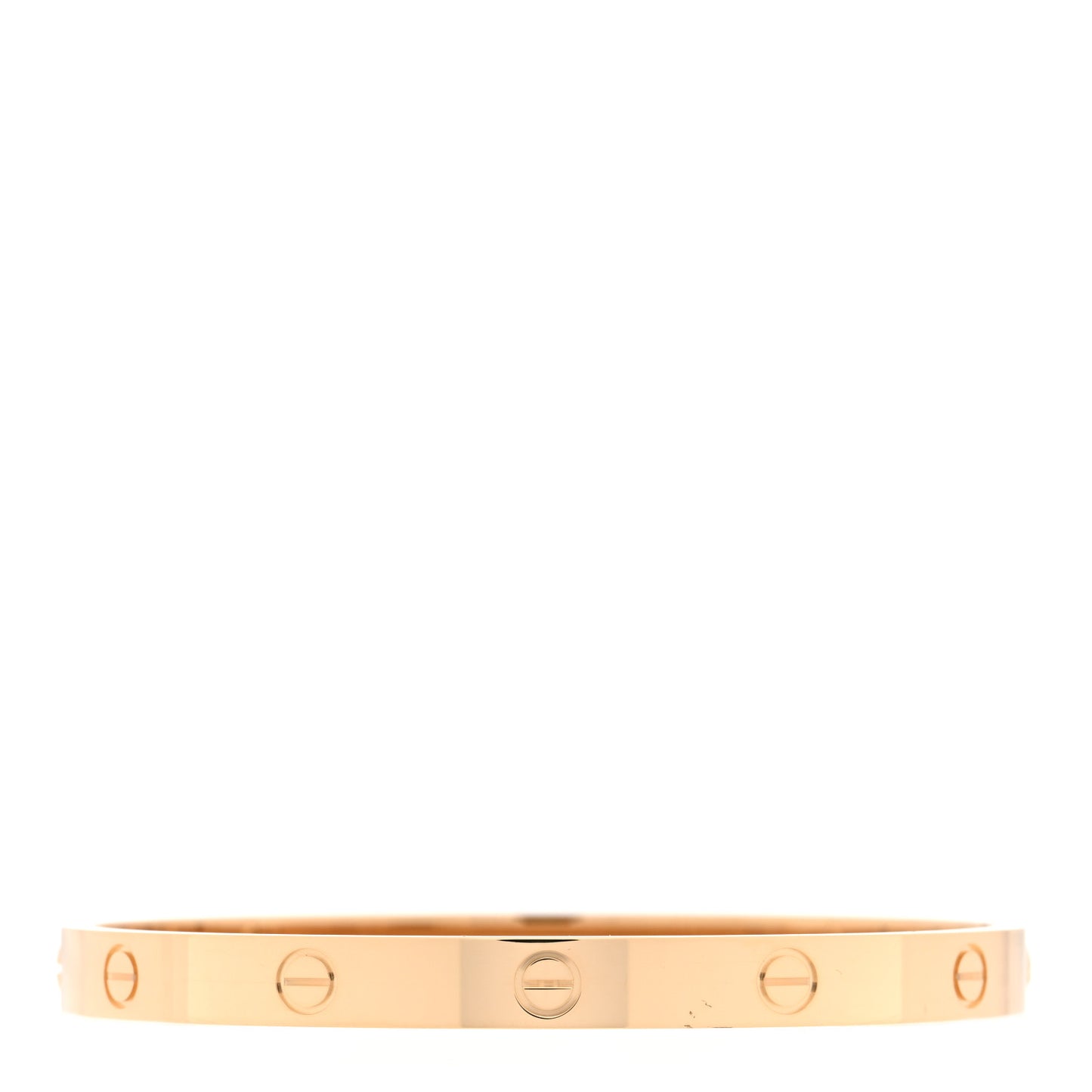18K Yellow Gold LOVE Bracelet 19