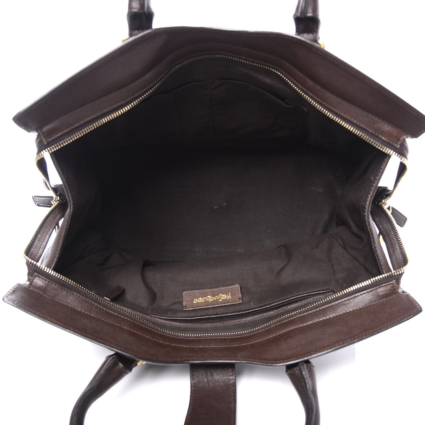 Sheepskin Medium Cabas ChYc Dark Brown