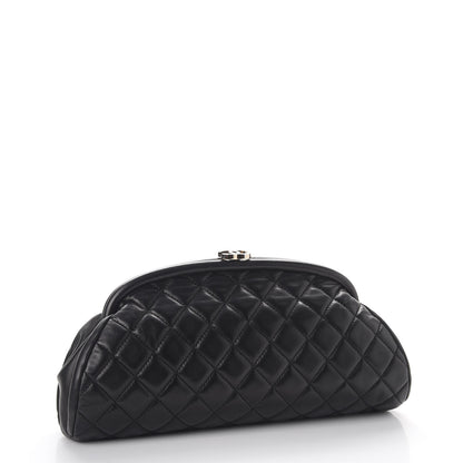 Chanel Lambskin Quilted Timeless Clutch Black 3 of 8