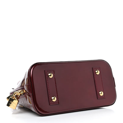 Louis Vuitton Vernis Alma BB Rouge Fauviste 3 of 7
