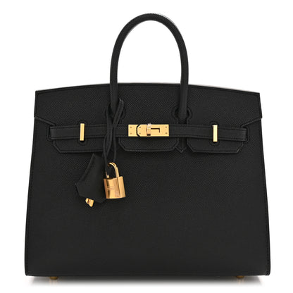 Hermes Epsom Birkin Sellier 25 Black 1 of 12