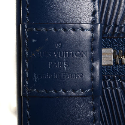 Louis Vuitton Epi Alma PM Indigo 7 of 8