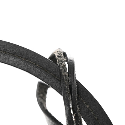 Hermes Toile H Berline Vache Hunter Herbag Zip PM 31 Bleu Encre Black 17 of 17