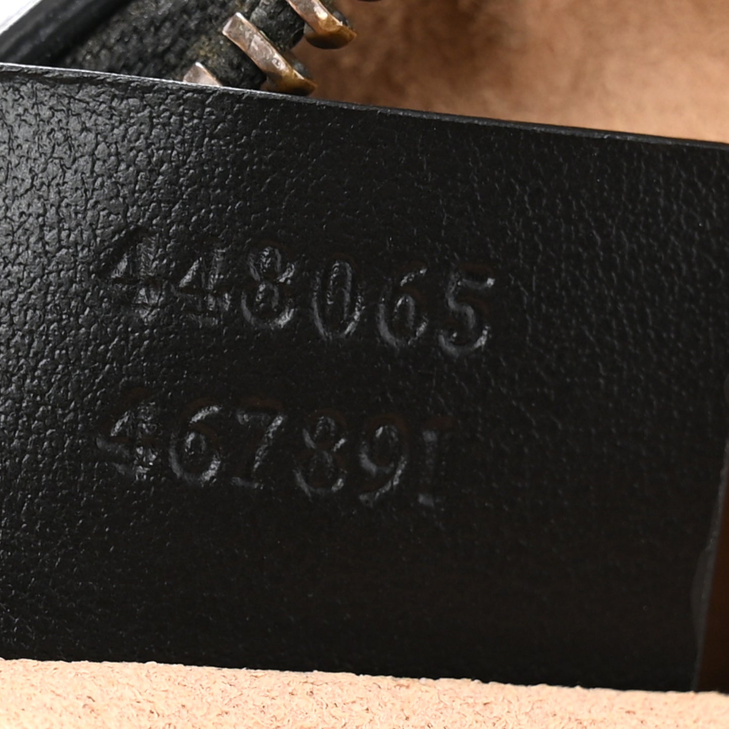 Calfskin Matelasse Mini GG Marmont Chain Shoulder Bag Black