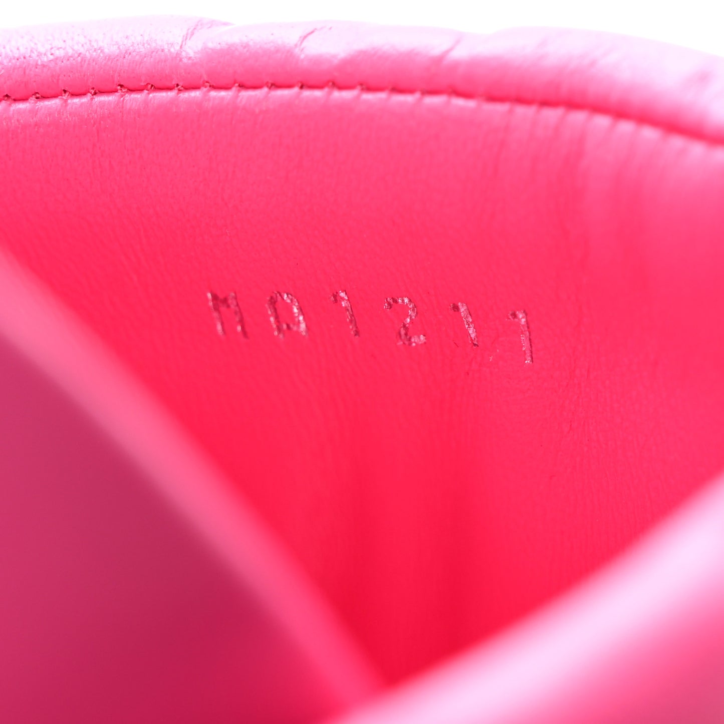 Calfskin Embossed Monogram Sunset Flat Comfort Mule 37 Rose Pop