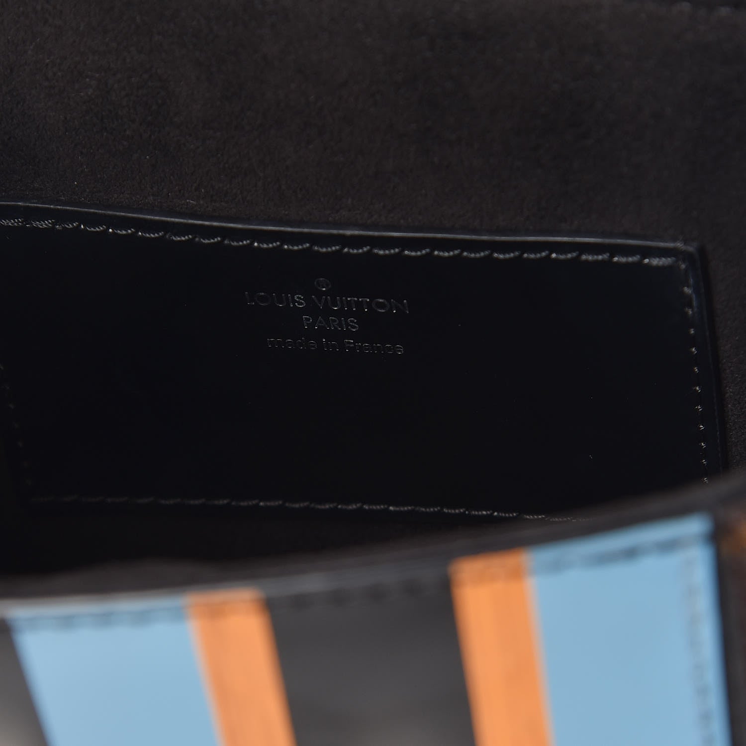 Louis Vuitton Calfskin Monogram Twist Shoulder Bag MM Blue 6 of 11