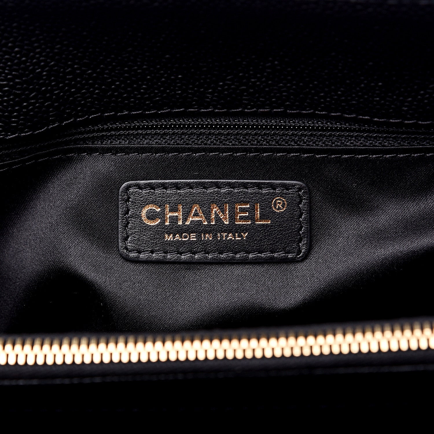 Chanel Caviar Quilted Grand Shopping Tote GST Black 5 of 10