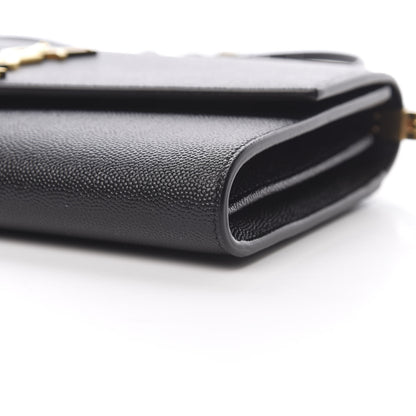 Saint Laurent Grain De Poudre Mini Uptown Crossbody Bag Black 11 of 12