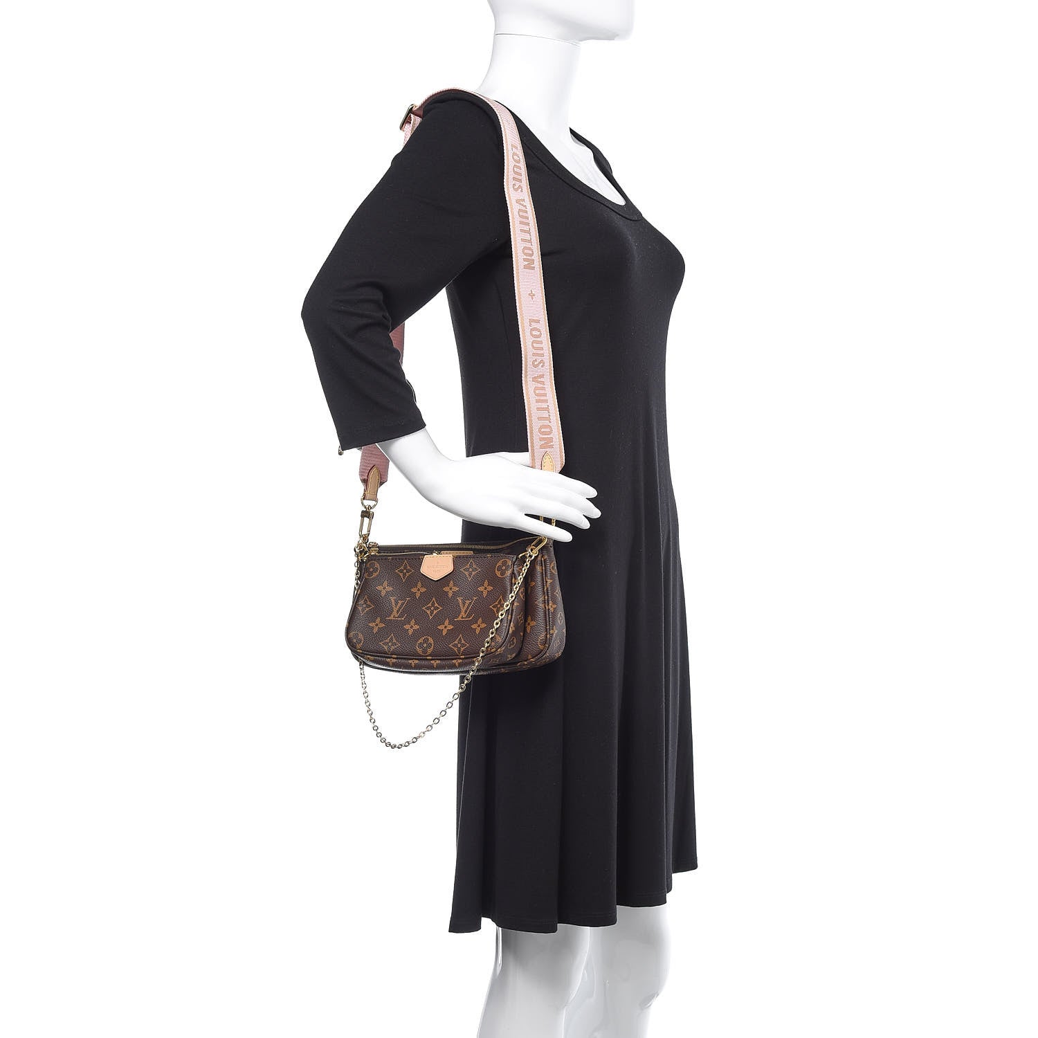 Louis Vuitton Monogram Multi Pochette Accessories Rose Clair 2 of 13