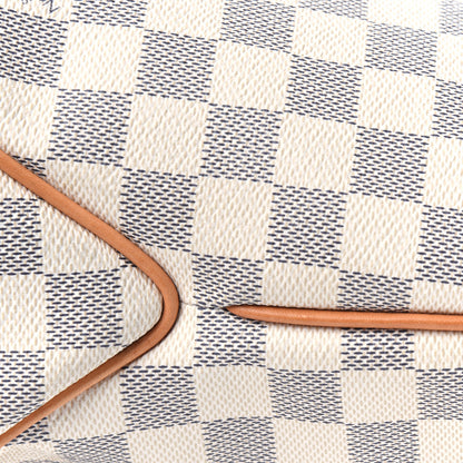 Louis Vuitton Damier Azur Delightful MM Rose Ballerine 16 of 24