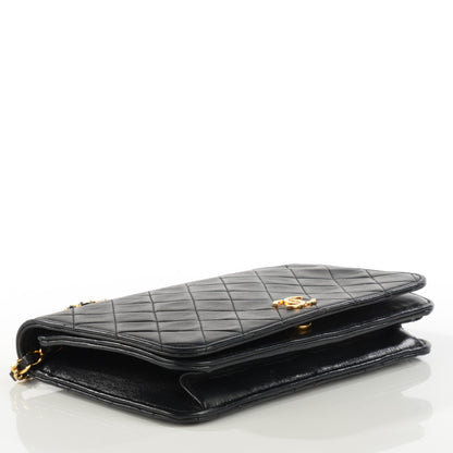Chanel Lambskin Quilted Small Evening Flap Black 4 of 8