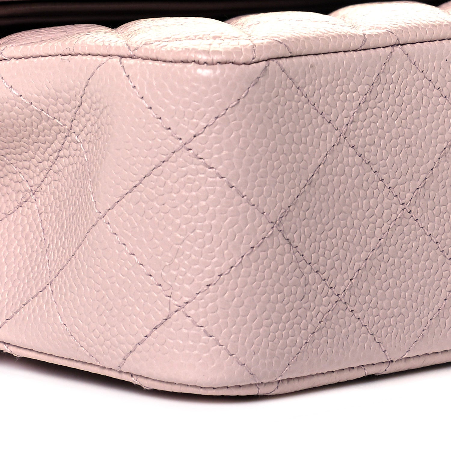Chanel Caviar Quilted Medium Double Flap Light Pink 8 of 10