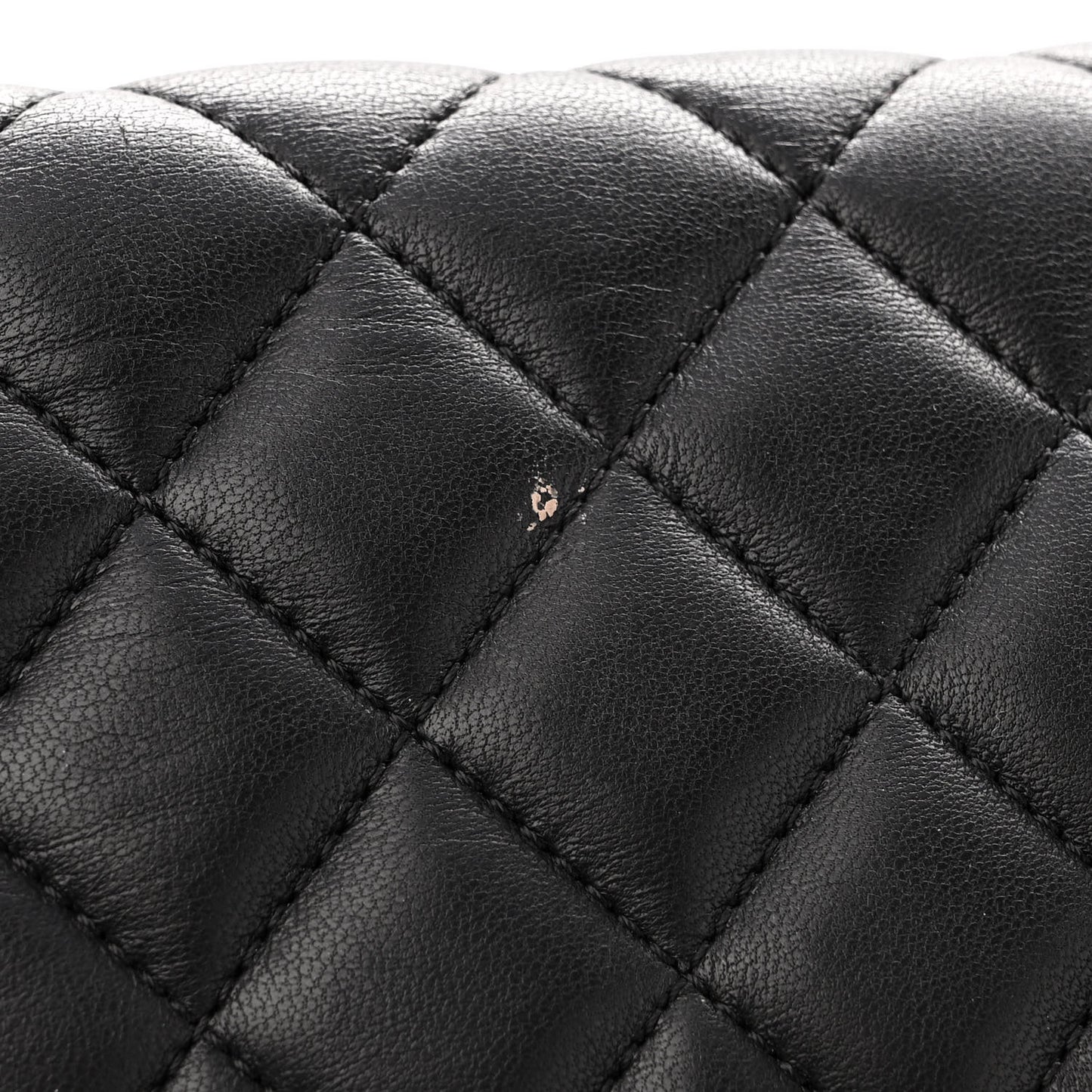 Lambskin Quilted Large Urban Spirit Backpack Black