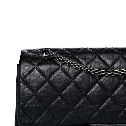 Chanel Aged Calfskin Quilted 2.55 Reissue 227 Flap Black 9 of 17