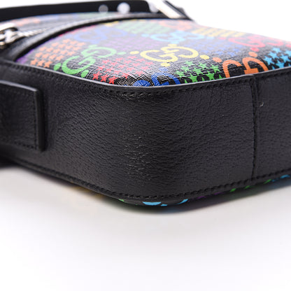 Gucci GG Supreme Monogram Psychedelic Messenger Bag Black 8 of 11