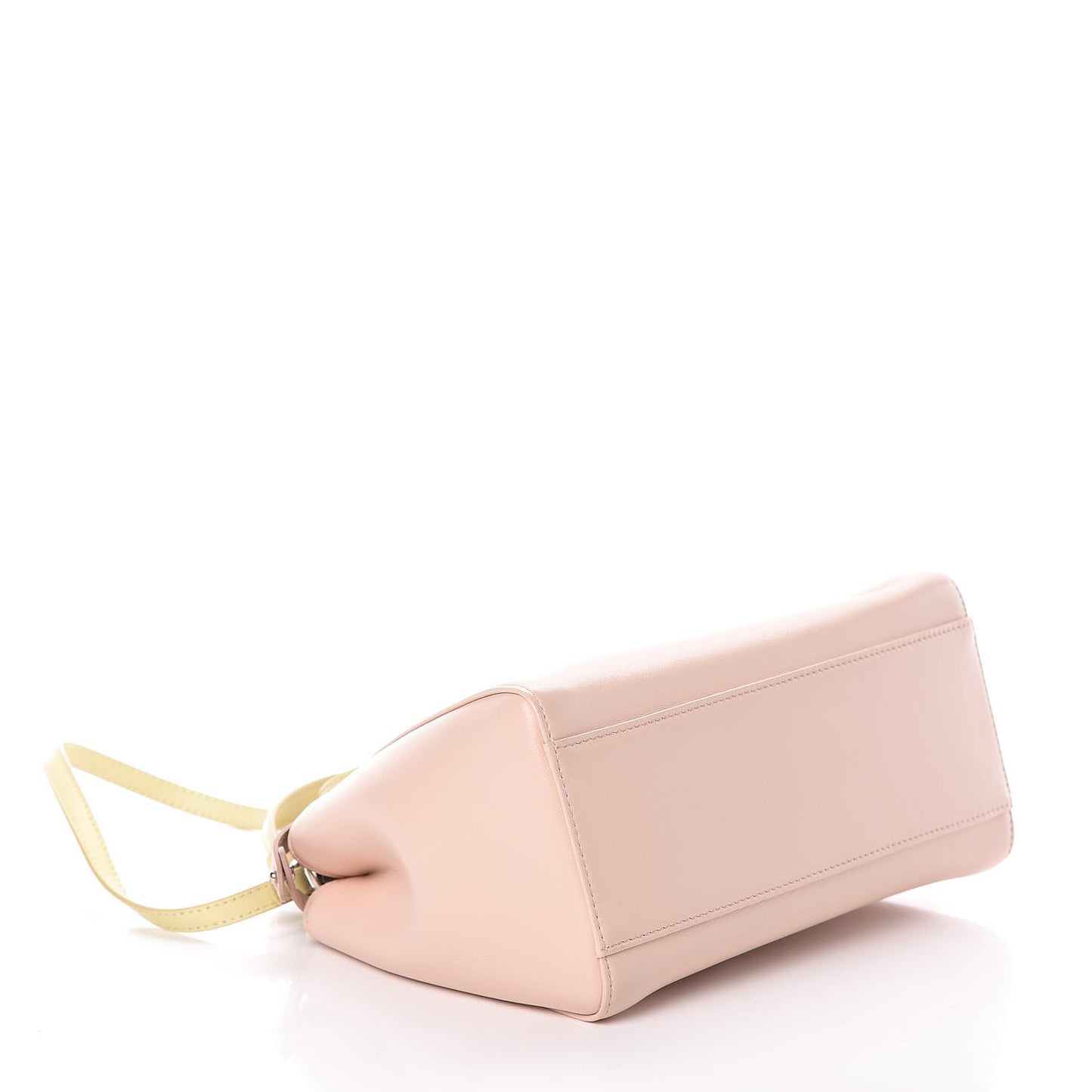 Nappa Colorblock Mini Peekaboo Iconic Satchel Plaster Banana Grigio Polvere
