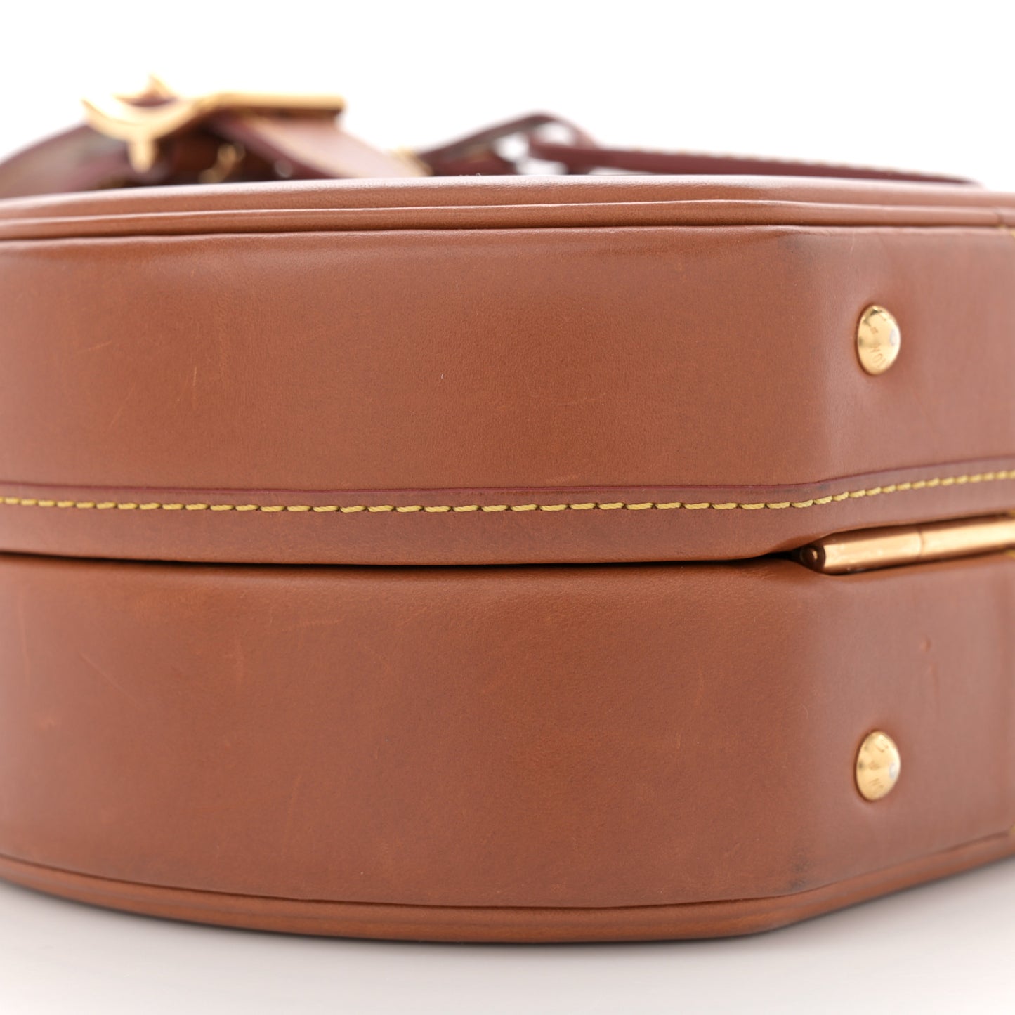 Calfskin Catogram Petite Boite Chapeau Tan