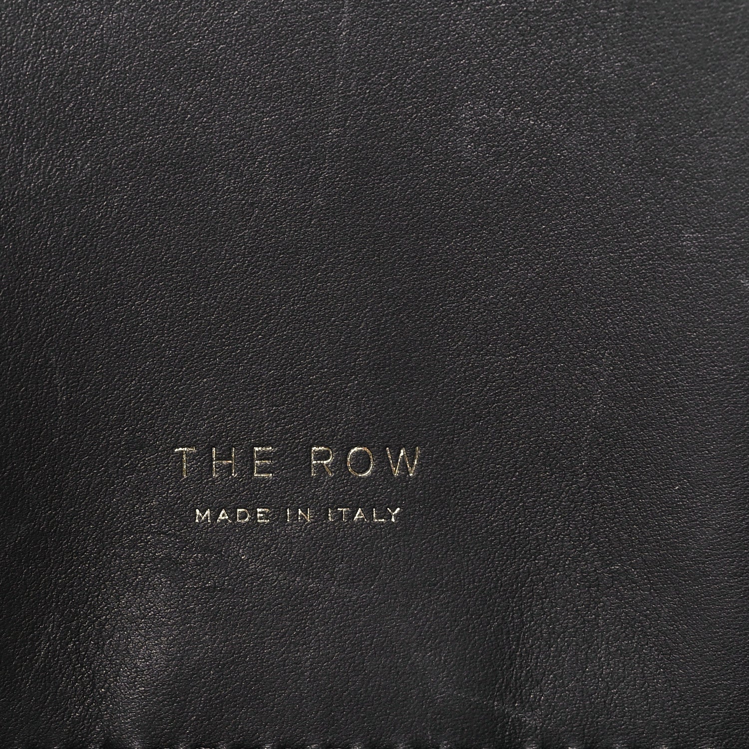 The Row Polished Saddle Calfskin Soft Margaux 17 Black 6 of 10