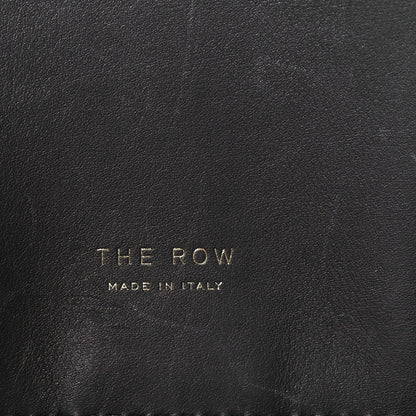 The Row Polished Saddle Calfskin Soft Margaux 17 Black 6 of 10