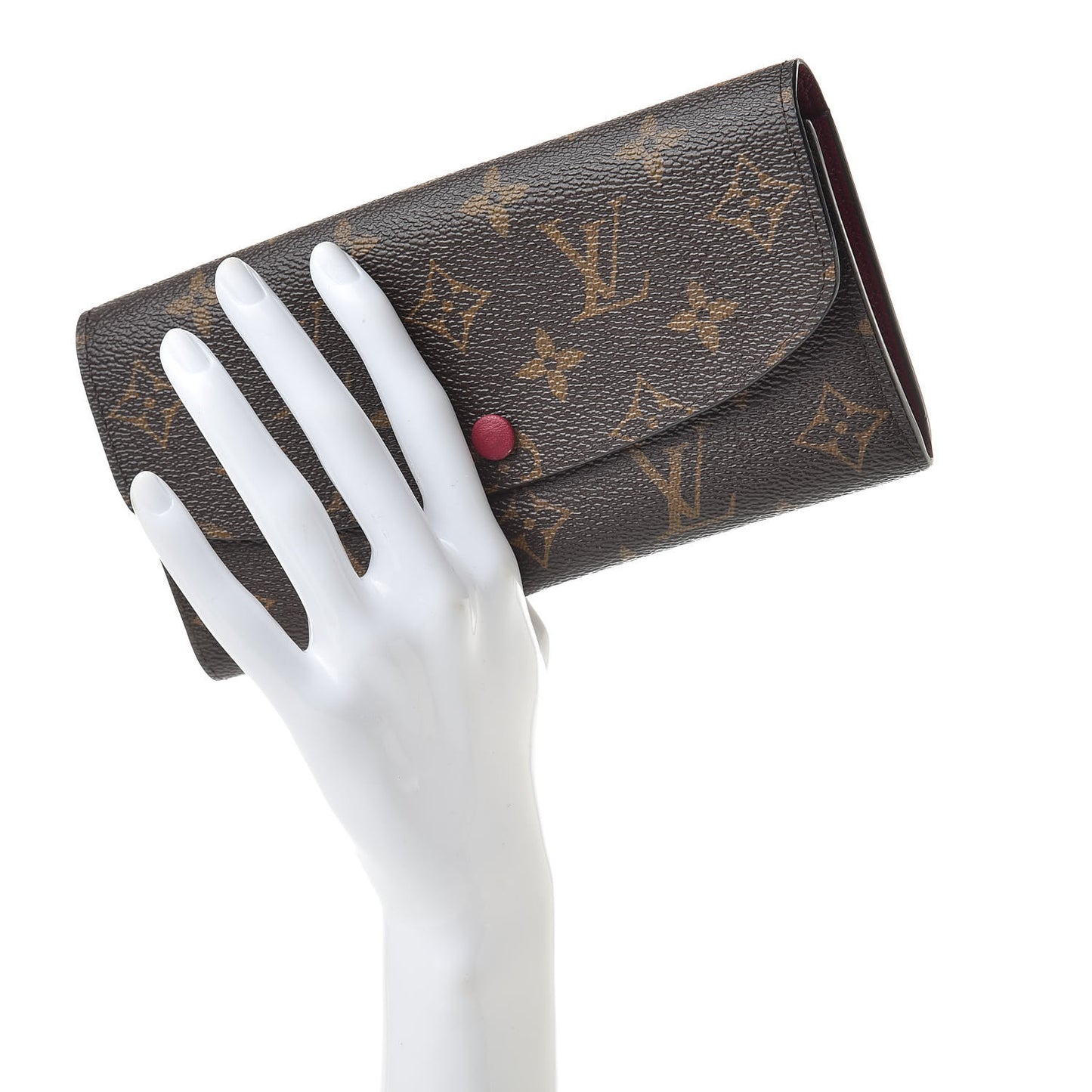 Monogram Emilie Wallet Fuchsia