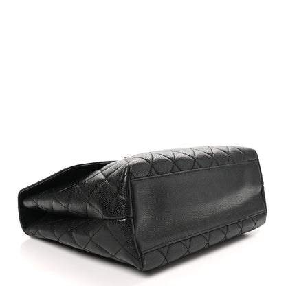 Chanel Caviar Quilted Jumbo Kelly Flap Black 4 of 11