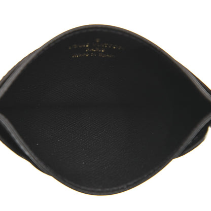 Louis Vuitton Epi Flower Remix Card Holder Black 6 of 7