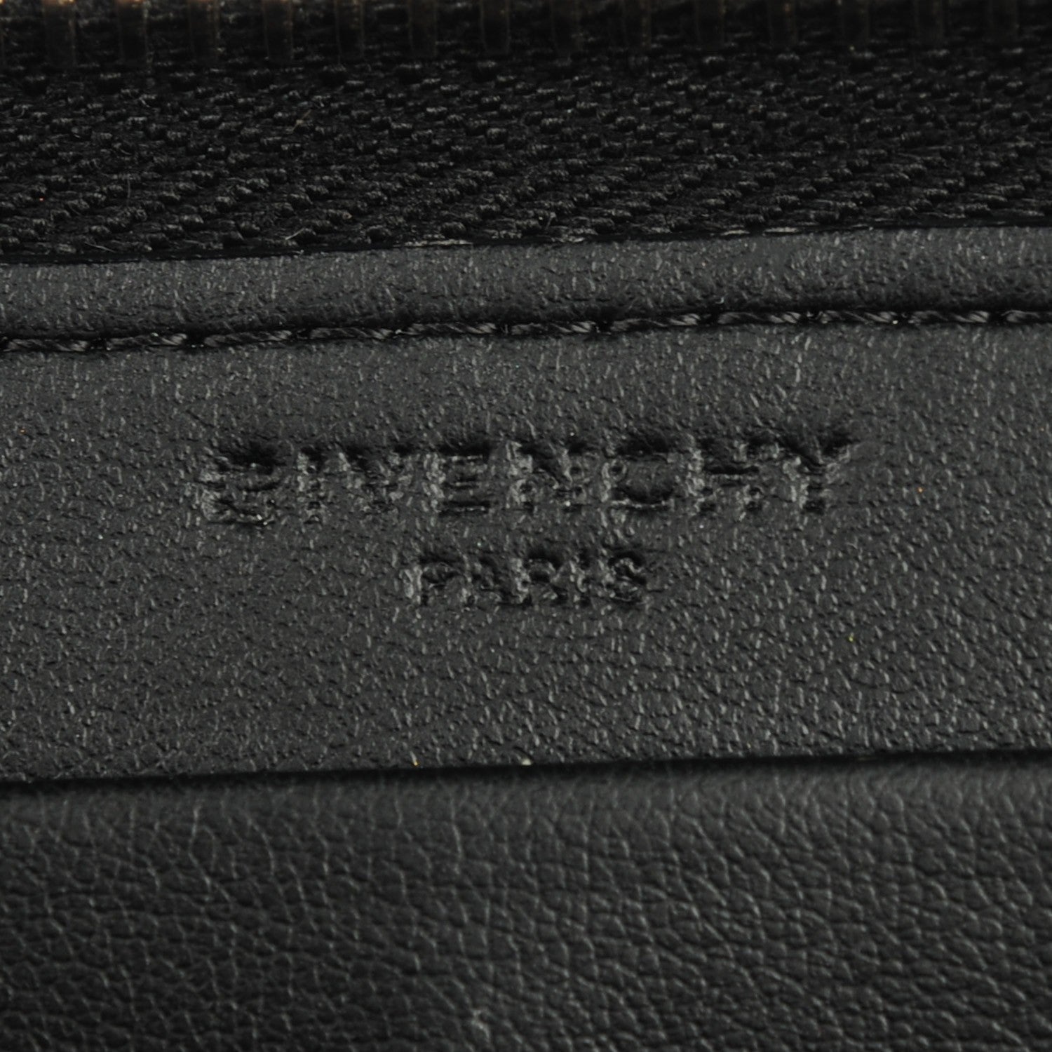Givenchy Textured Coated Canvas Iconic Print Madonna Print Baby's Breath Zip Around Wallet 6 of 8