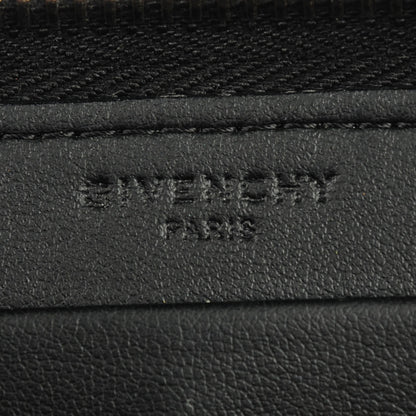 Givenchy Textured Coated Canvas Iconic Print Madonna Print Baby's Breath Zip Around Wallet 6 of 8