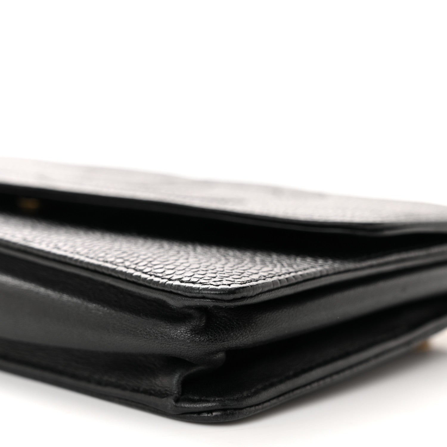 Chanel Caviar Timeless CC Wallet on Chain WOC Black 11 of 12