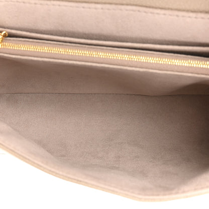 Louis Vuitton Empreinte Monogram Giant Madeleine MM Dove Grey Beige 5 of 15
