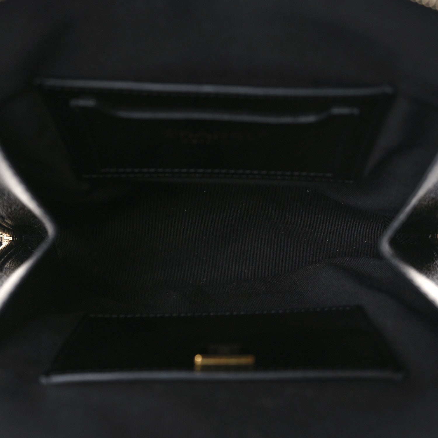 Chanel Shiny Calfskin My Pocket Backpack Black 5 of 10