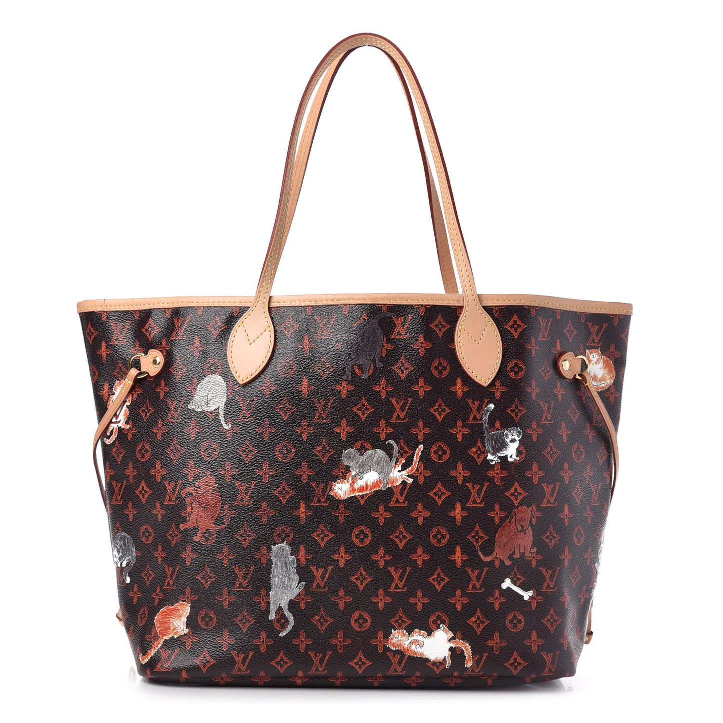 Catogram Neverfull MM Marron