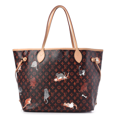 Louis Vuitton Catogram Neverfull MM Marron 1 of 9