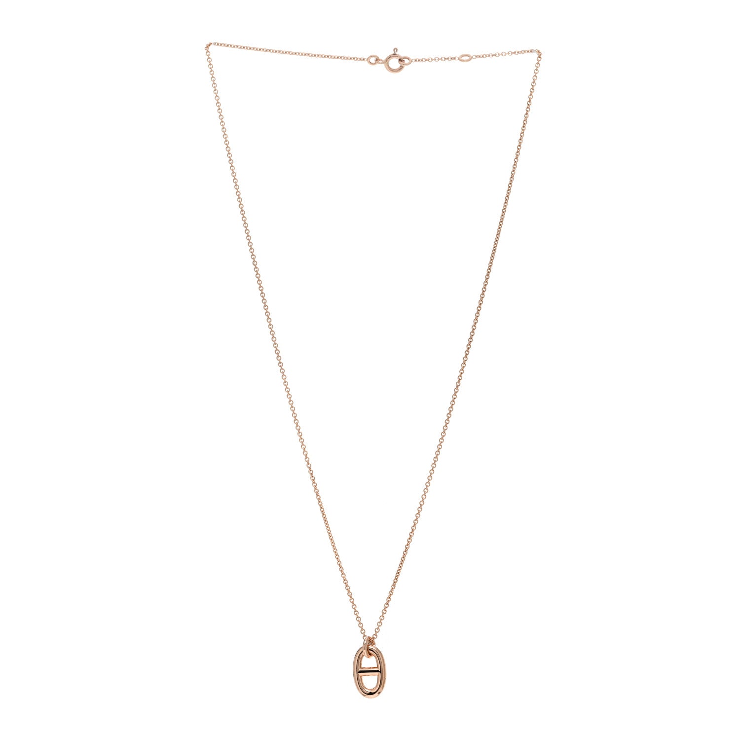 Hermes 18K Rose Gold PM Farandole Pendant Necklace 2 of 4