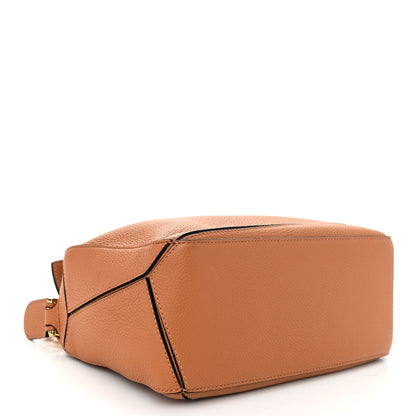 Loewe Grained Calfskin Small Puzzle Bag Tan 4 of 10