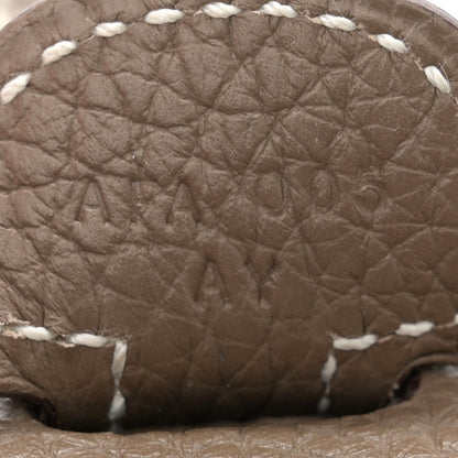 Hermes Taurillon Clemence Evelyne III PM Etoupe 7 of 10