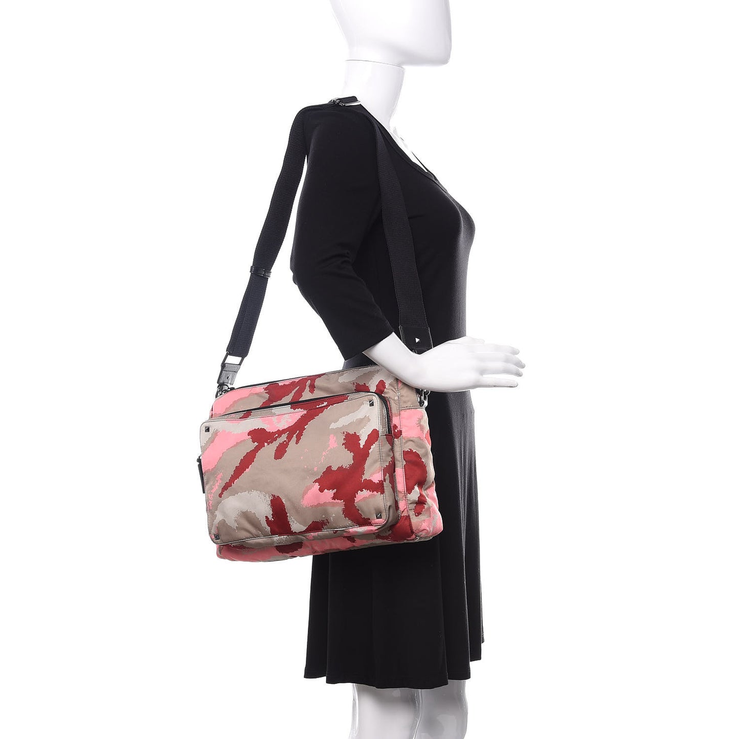 Nylon Camouart Messenger Multicolor