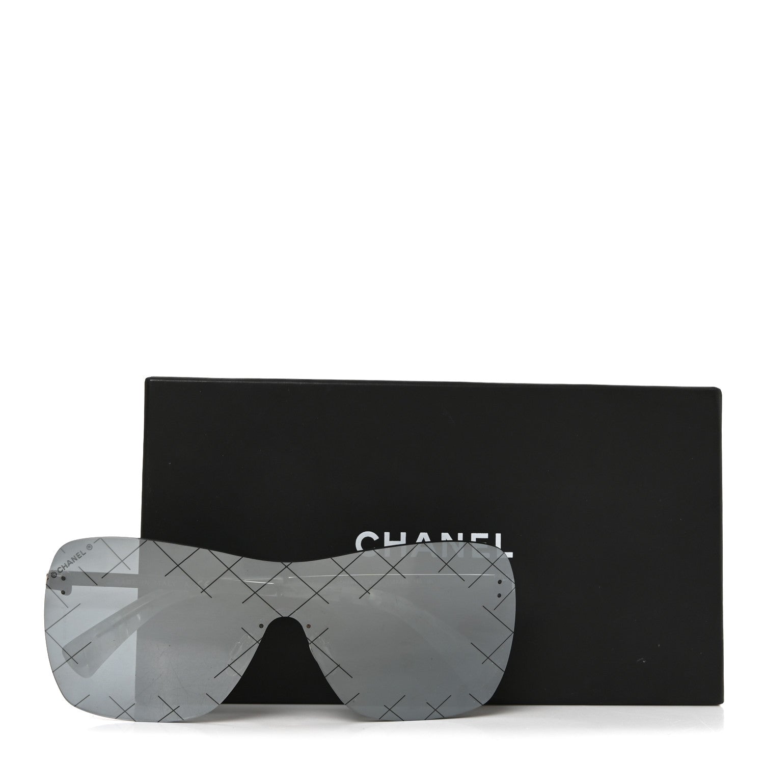 Chanel Shield Runway Sunglasses 4215 Black 7 of 7