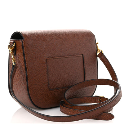 Mulberry Natural Grained Calfskin Small Darley Satchel Oak 3 of 10
