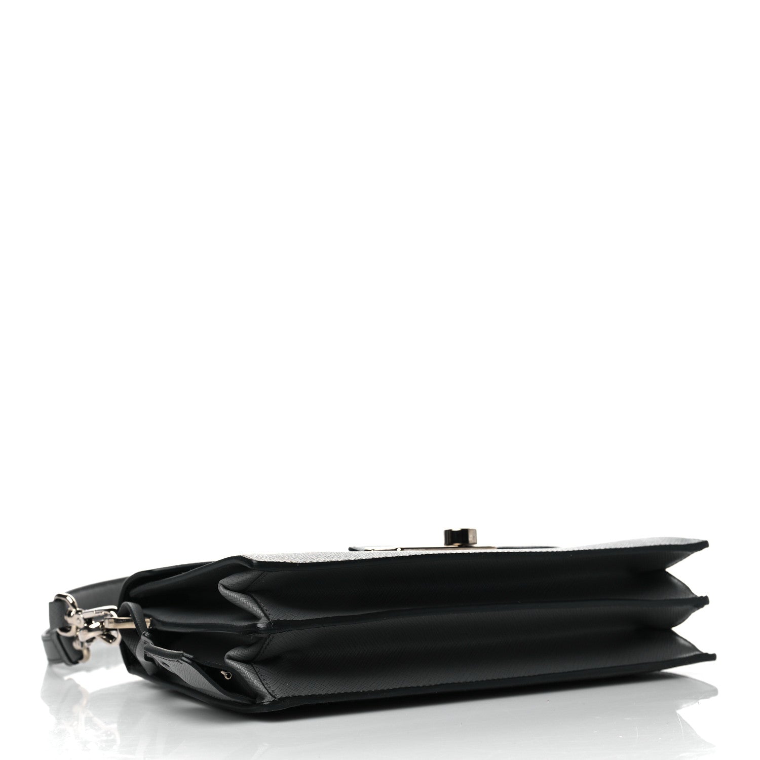 Prada Saffiano Sound Crossbody Bag Marmo 3 of 5