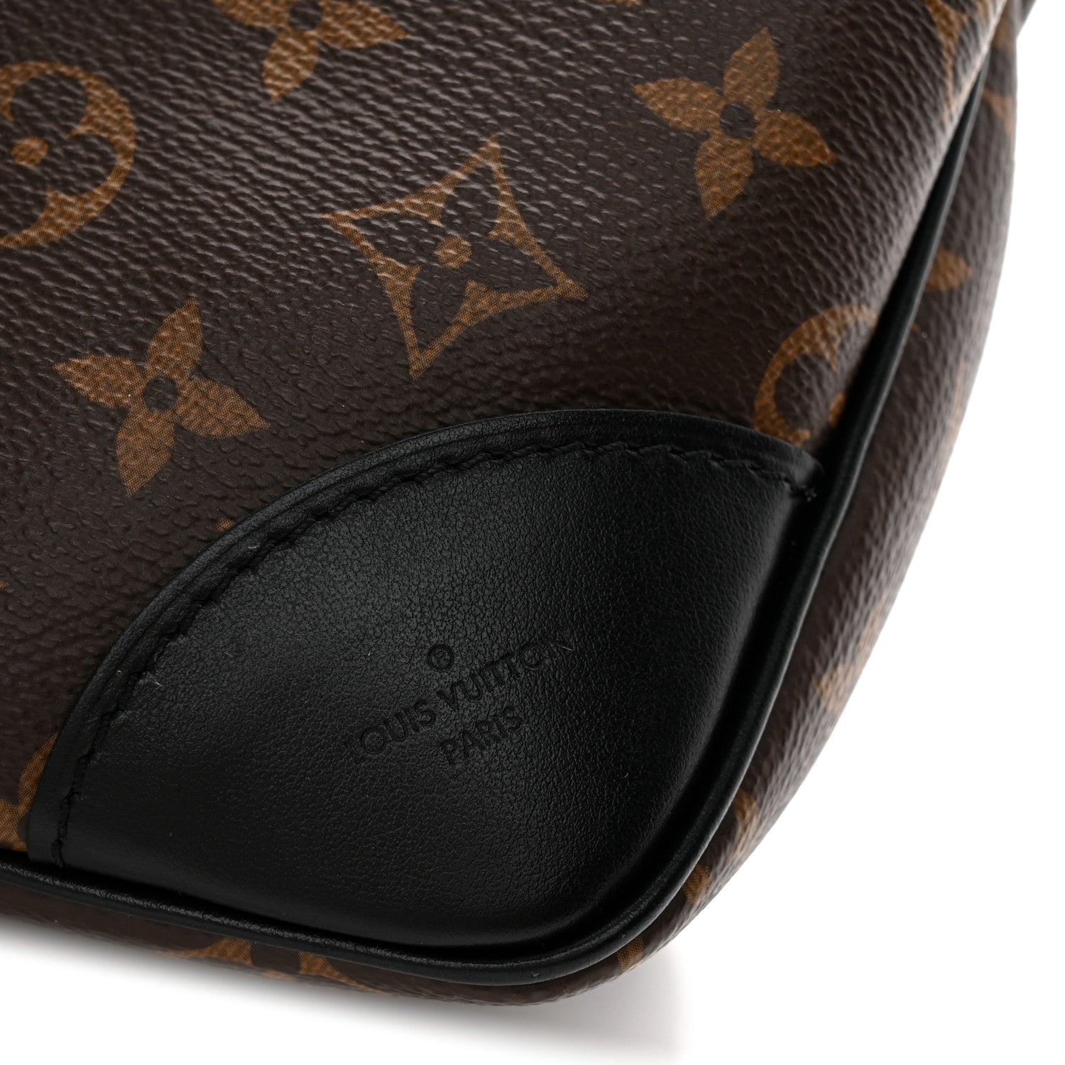 Louis Vuitton Monogram Odeon MM Black 6 of 9