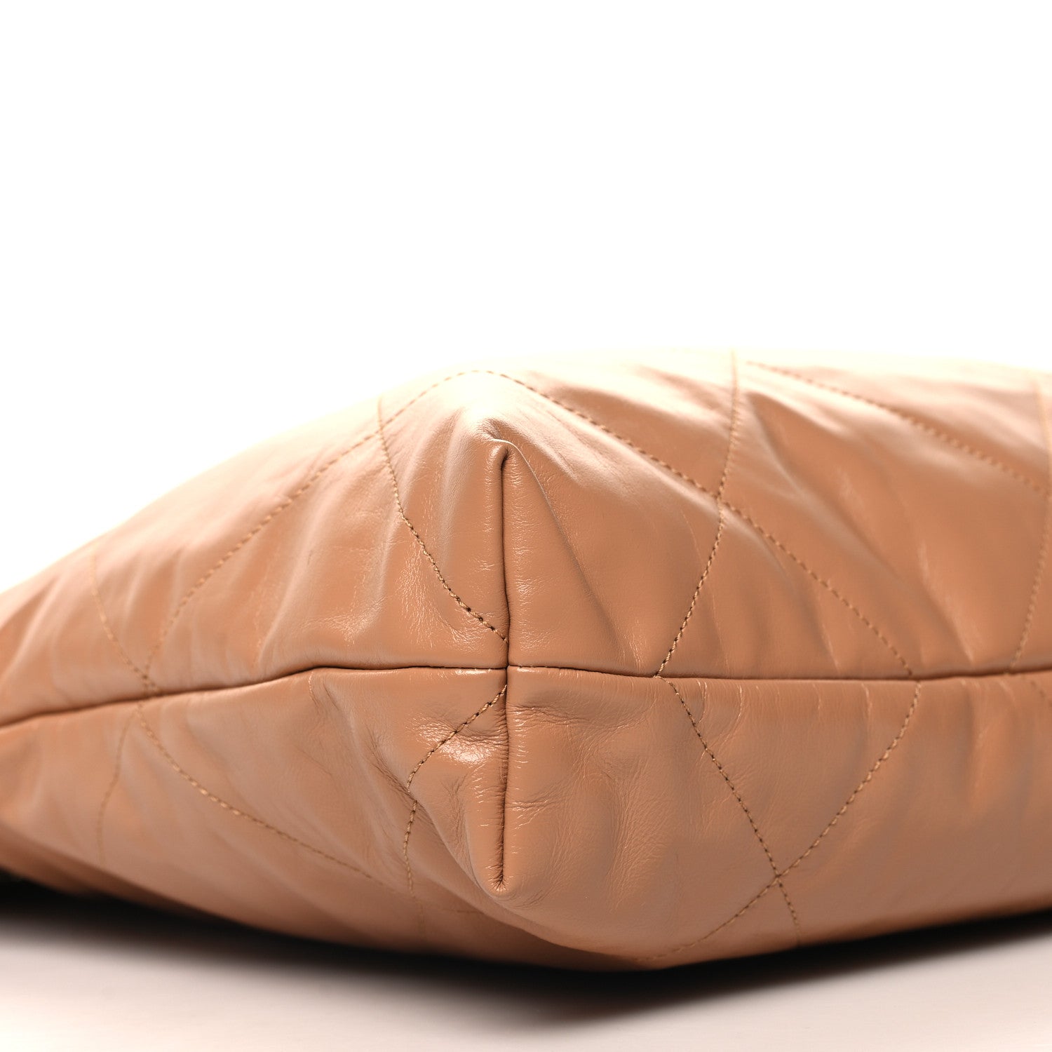 Chanel Shiny Calfskin Quilted Chanel 22 Beige 10 of 11