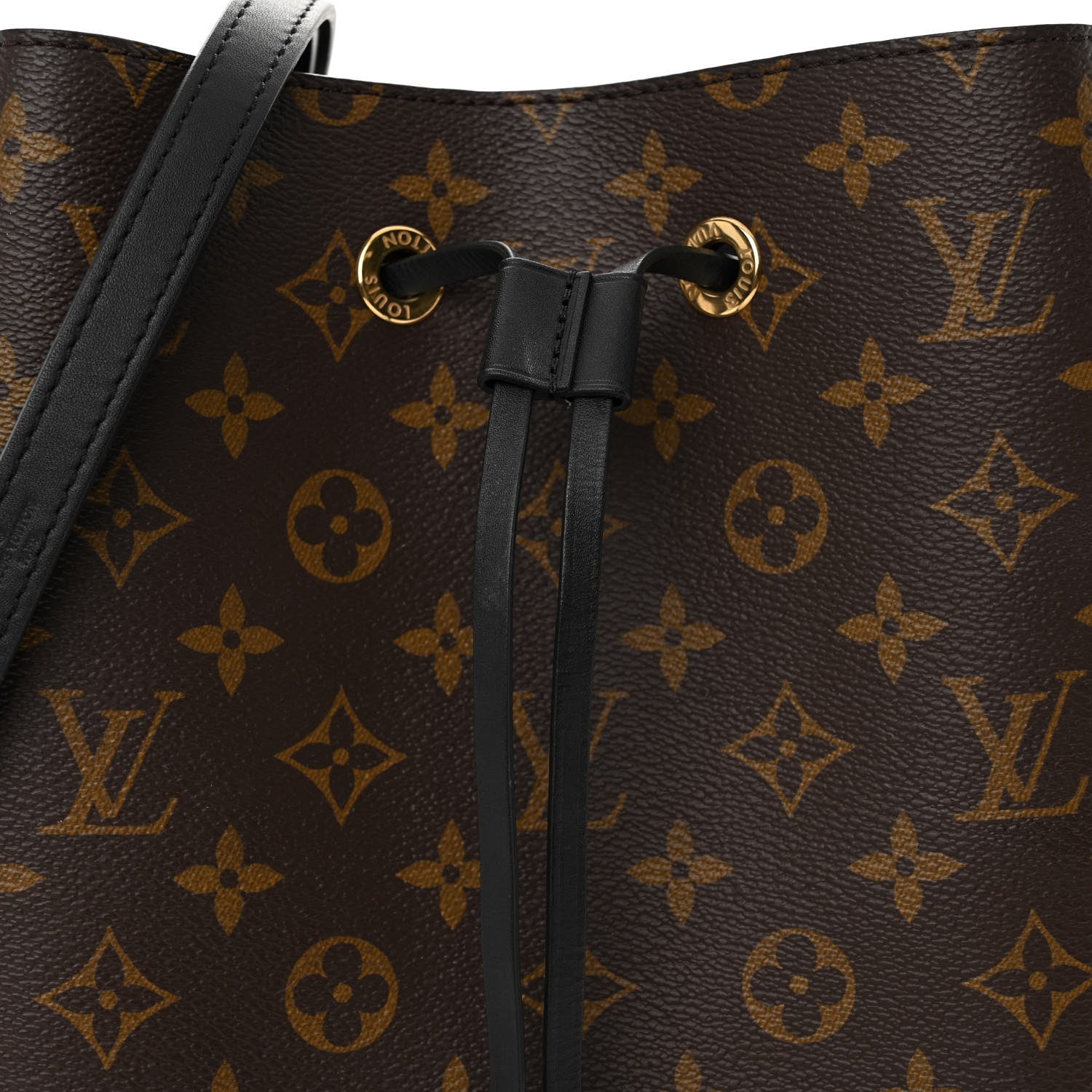 Louis Vuitton Monogram Neonoe MM Black 8 of 10