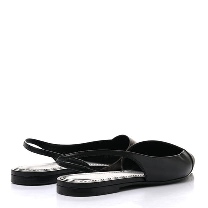 Louis Vuitton Patent Monogram Cherie Slingback Ballerina Flats 35 4 of 8