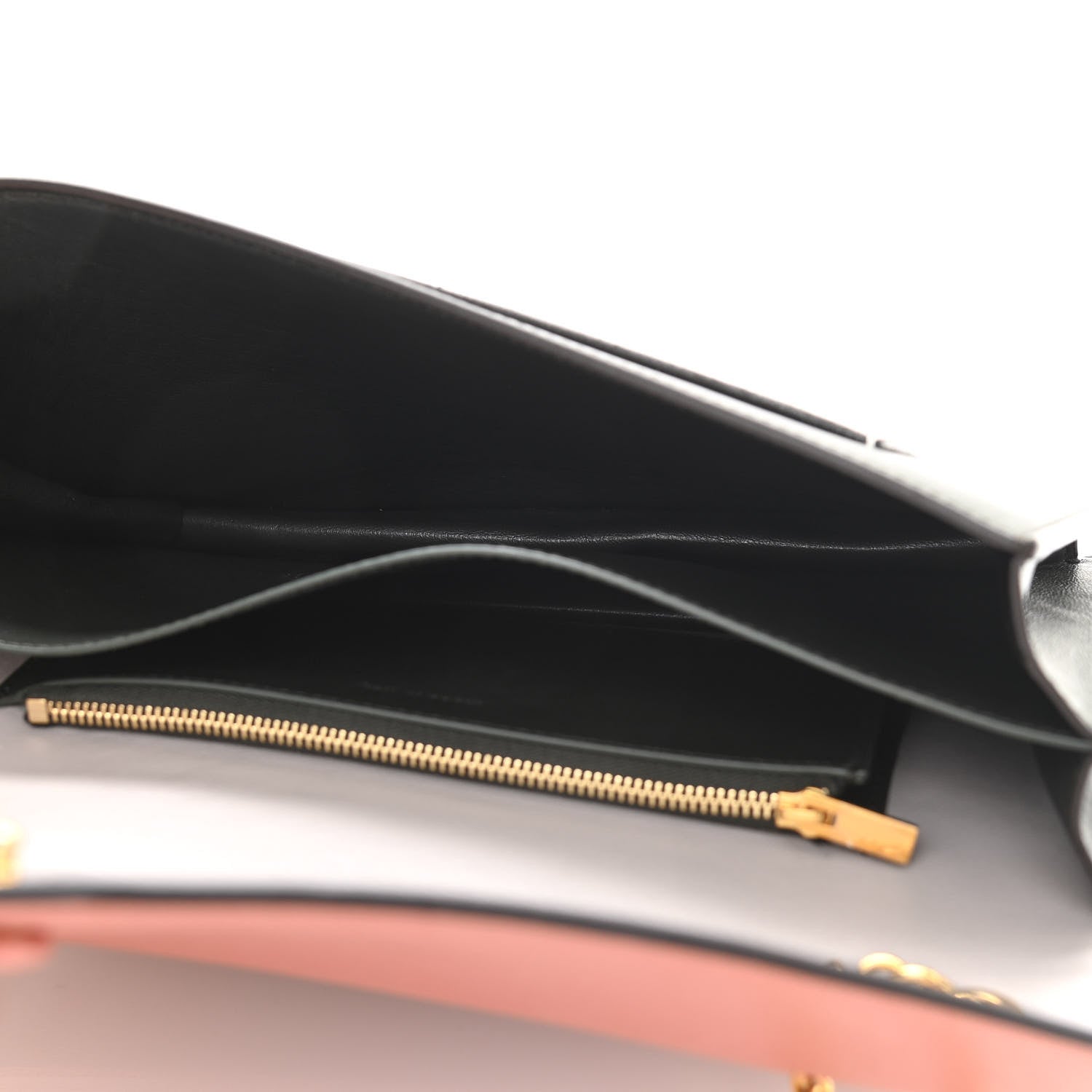 Celine Calfskin Clutch on a Chain Multicolor 5 of 11