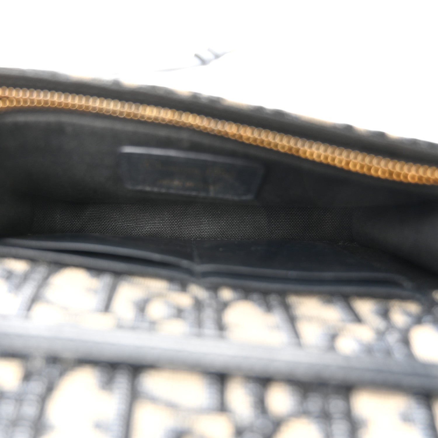 Christian Dior Oblique 30 Montaigne 2-In-1 Pouch Blue 5 of 12