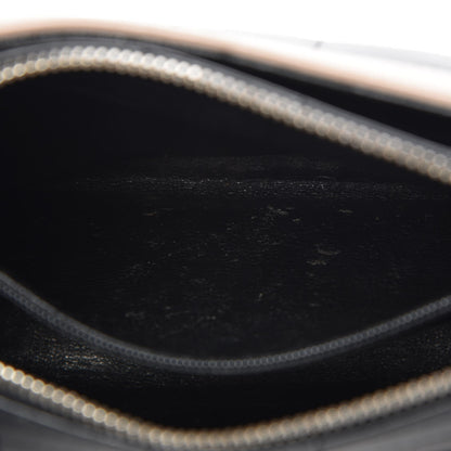 Chanel Calfskin Quilted Small Shoulder Bag Black Beige 8 of 9