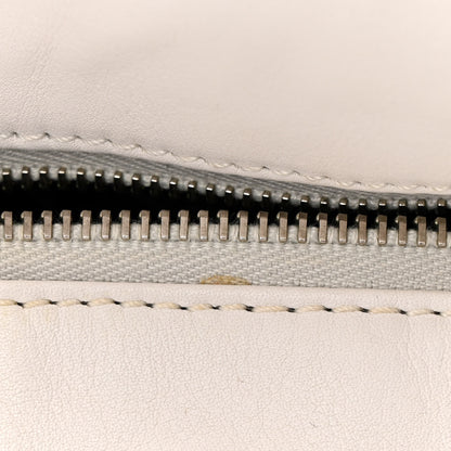 Chanel Calfskin Modern Chain Rhodoid Hobo White 11 of 12