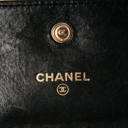 Chanel Caviar Timeless CC Compact Wallet Black 5 of 8