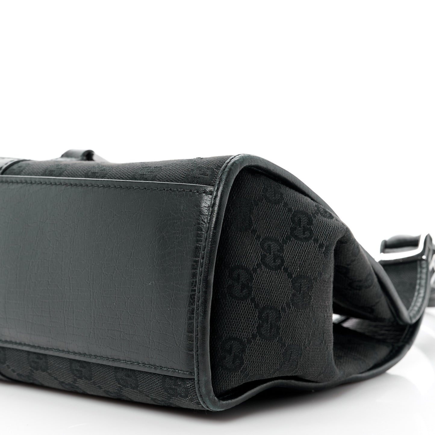 Monogram Jackie Shoulder Bag Black